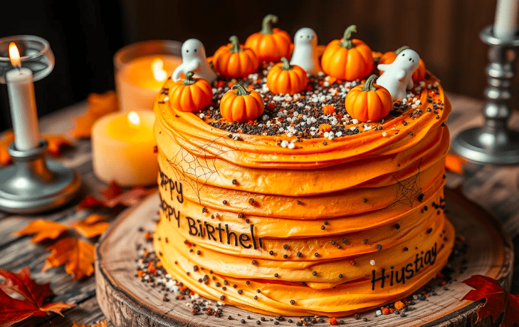 helloween birthday cake