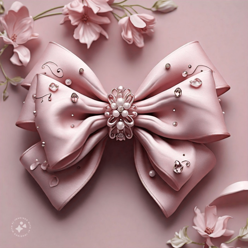 Pink Bows Ribbon